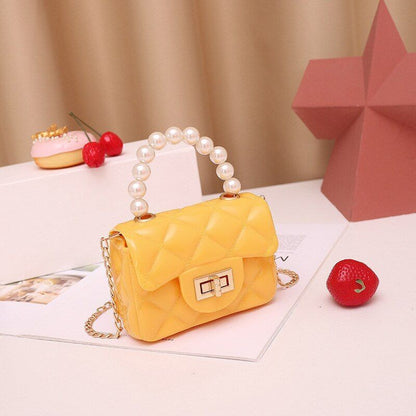 Handbag Synthetic Leather Small Shoulder Bags Cosmetic Little Square Chain Purse