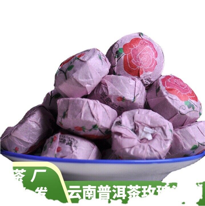 500g Rose Tuo Tea Puerh Ripe Tea Yunnan Rose Mini Tuo Tea Puerh Ripe Tea 1.1lb