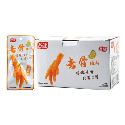 23g*20/ Box Chinese Cuisine Boneless Chicken Feet Spicy Snacks Casual Snacks