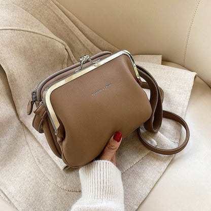 Shoulder Bag Synthetic Leather Crossbody Purse Fashion Handbag Clutch 20*15*6 CM