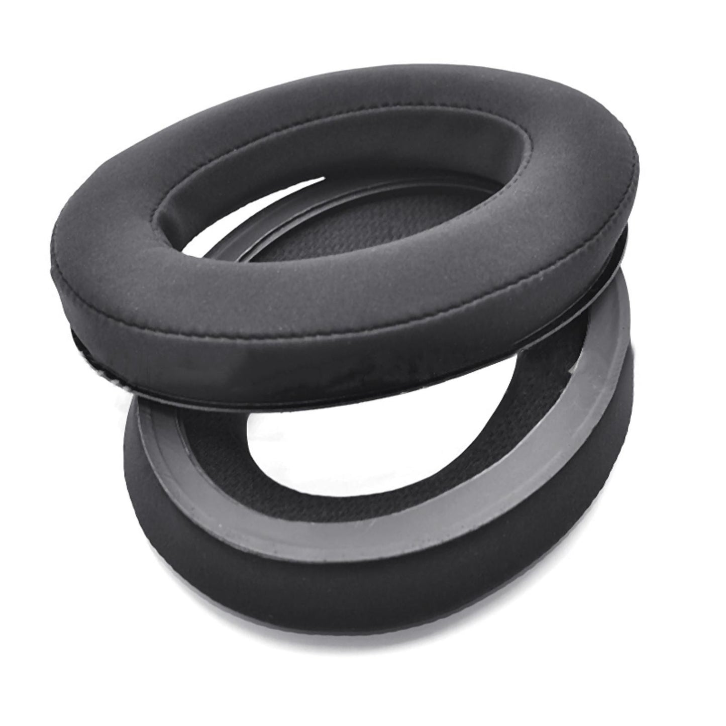 2Pcs Leather Black Ear Cushion Pads for Sennheiser G4ME ZERO GAME ONE Headphones