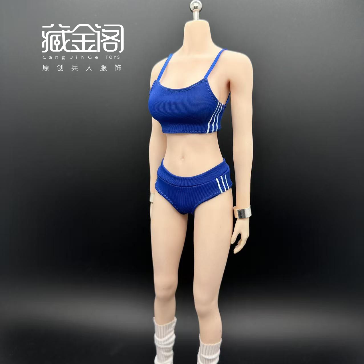 1/6 Female Athletic Tank Top And Shorts Set for 12" PH TBL Action Figures