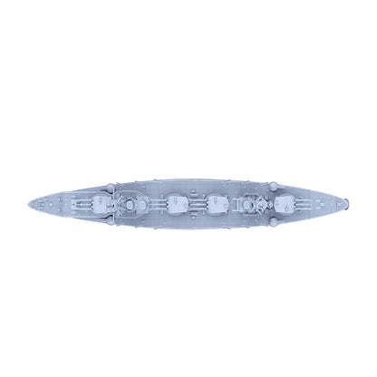 1/3000 Military Model Kit Italy Dante Alighieri Battleship 1923 Full Hull