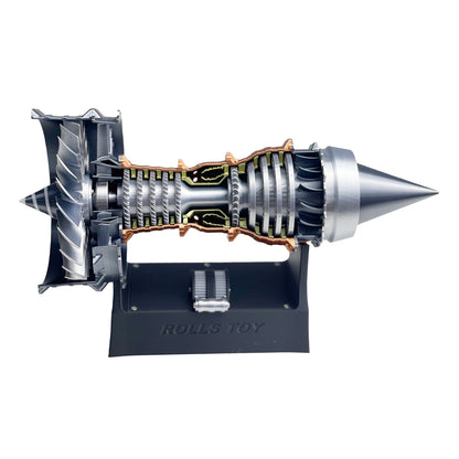 28cm Aircraft Turbojet Engine Model Adjustable Speed Rotatable