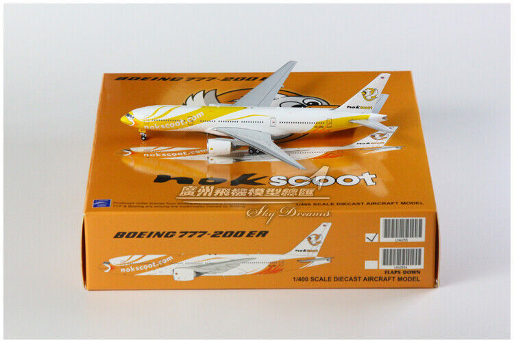 1:400 JC Wings Nokscoot BOEING 777-200ER Passenger Airplane Diecast Plane Model