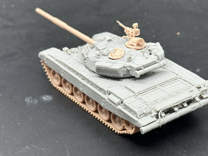3D Printed 1/72/87/144 Russian T-72A Main Battle Tank Unpainted Model Kit-