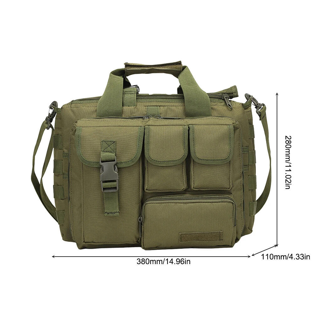 Backpack Tactical Shoulder Bag Men Laptop Handbags Outdoor Travel Bag
