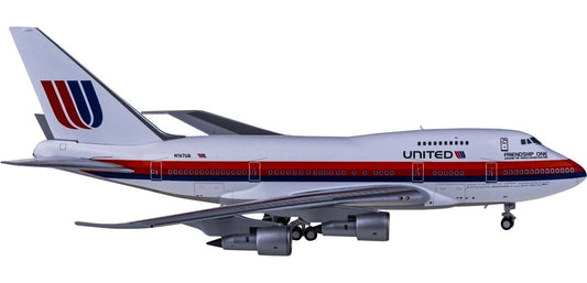 1:400 NG Model UNITED BOEING 747SP Passenger Aircraft Diecast Airplane Model