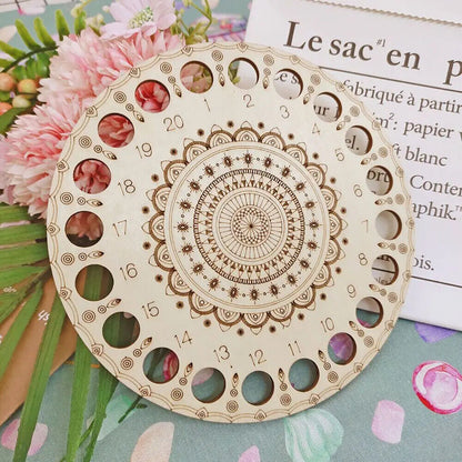 Embroidery Floss Organizers Wood Cross Stitch Needle Thread Storage Holder Tools