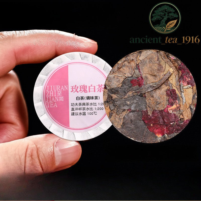 500g Yunnan Small Tea Cake Rose Tea White Tea Cake