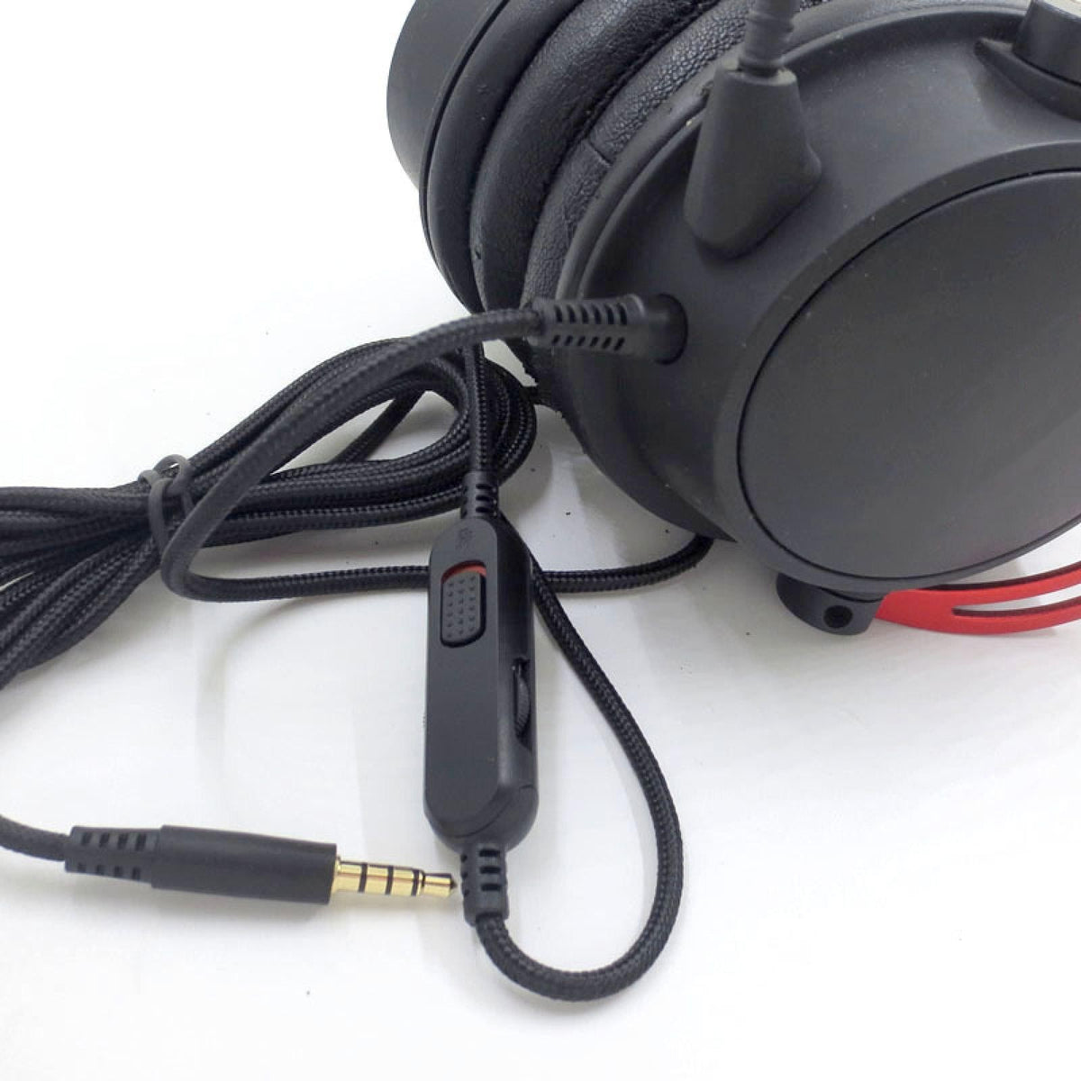 Earphone Cable Audio Cord Line For HyperX Cloud Mix Cloud Alpha Gaming Headsets