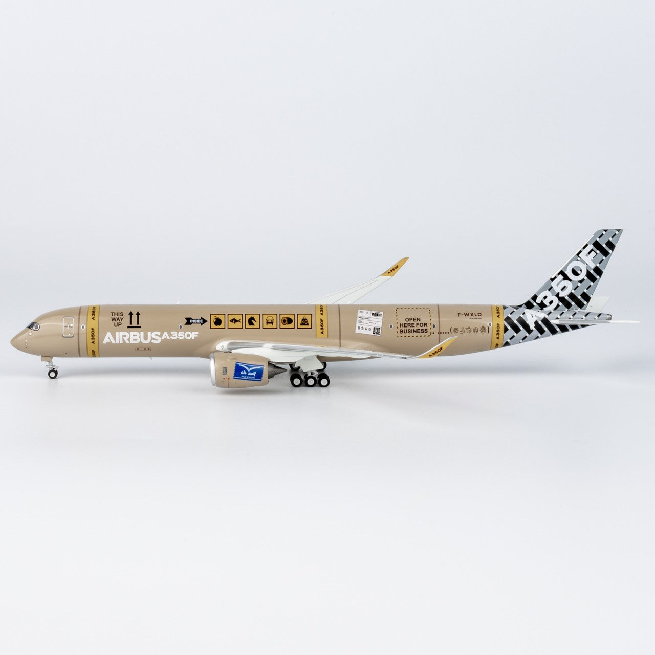 1:400 NGmodels Airbus A350-900F F-WXLD Passenger Airplane Diecast Plane Model