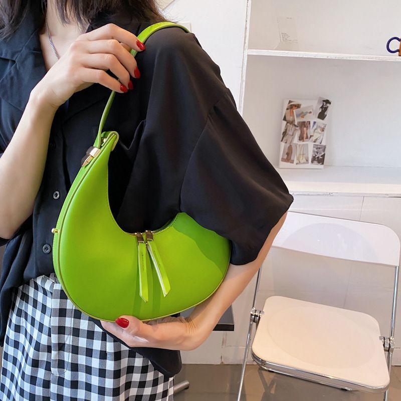 Women Shoulder Bags Leather Underarm Totes Handbag Shopping Bag Polyester 1 PC