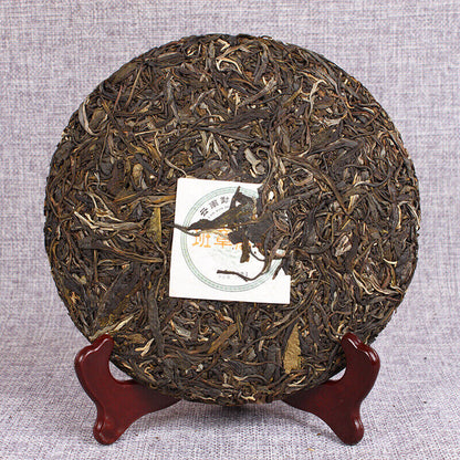 357g Yunnan Pu'er Raw Tea Cake Banzhang Raw Tea Cake Jiao Mu Seven Seeds Cake