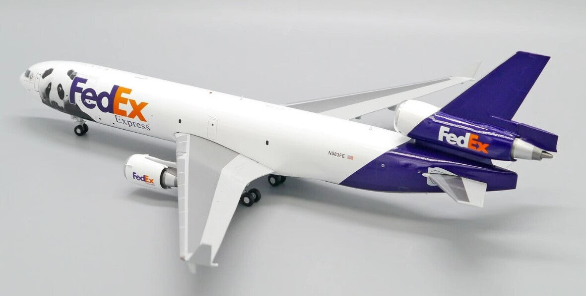1:200 JC Wings FedEx "Panda Express #2" MD-11F Airplane Diecast Aircraft Model