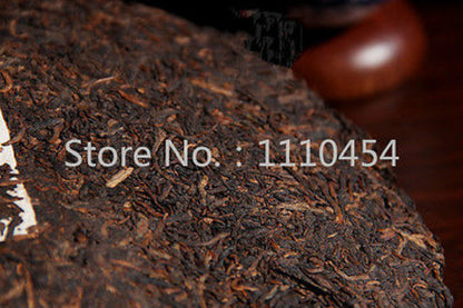 Ripe Pu Erh Tea Cake Yunnan Dayi Style Aged Dark Tea 357g