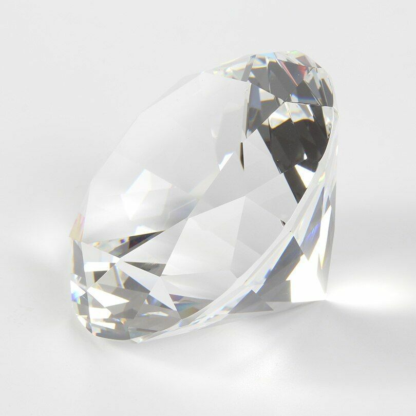Crystal Diamond Big Glass Party Decoration Romantic Proposal Home Gift Fancy K9