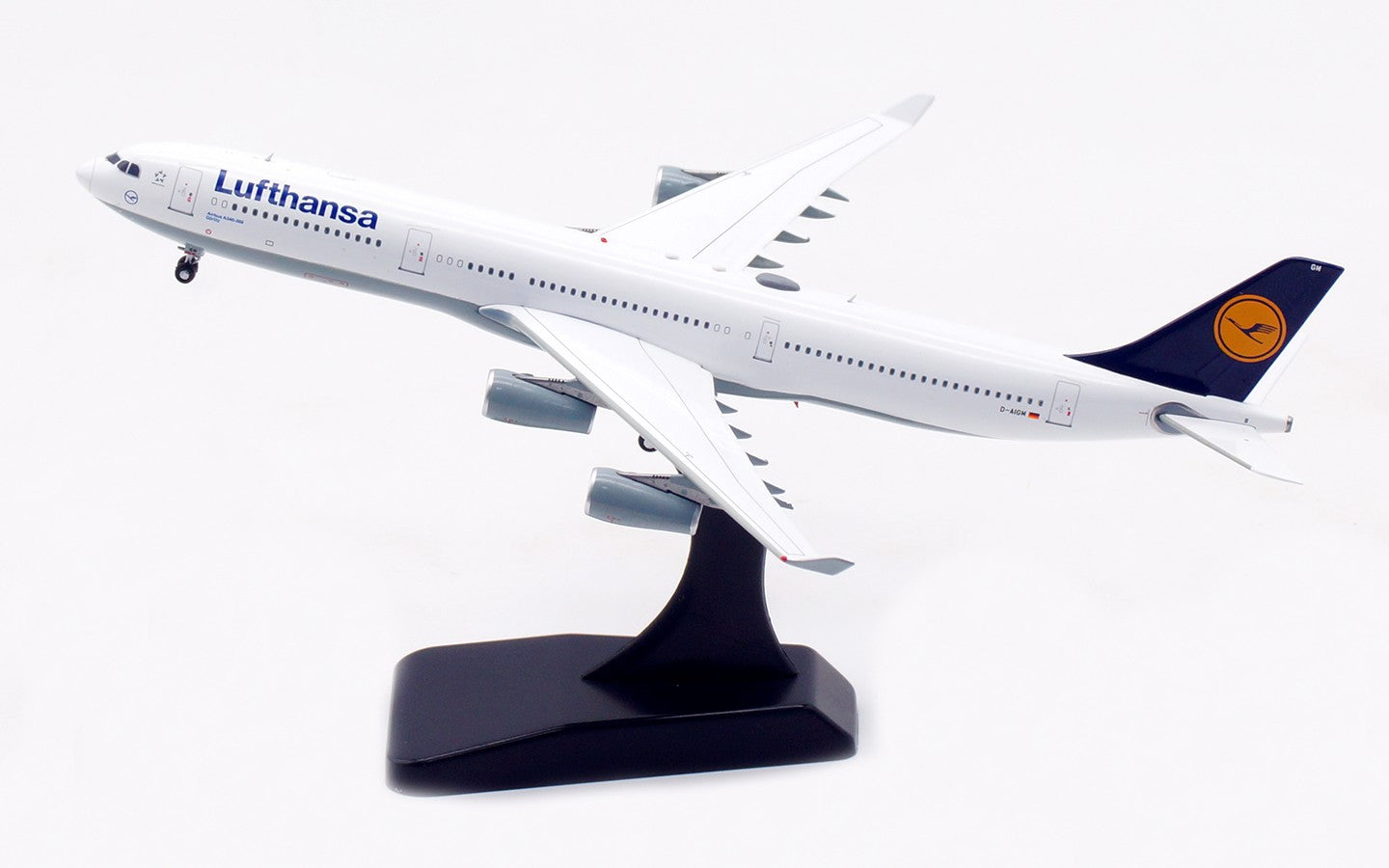 1:400 Aviation Lufthansa AIRBUS A340-300 Passenger Plane Diecast Aircraft Model
