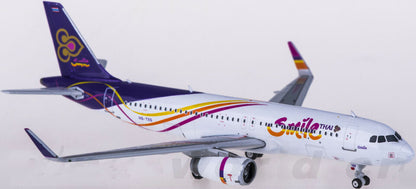 1:400 Phoenix THAI Smile AIRBUS A320 Passenger Airplane Diecast Aircraft Model