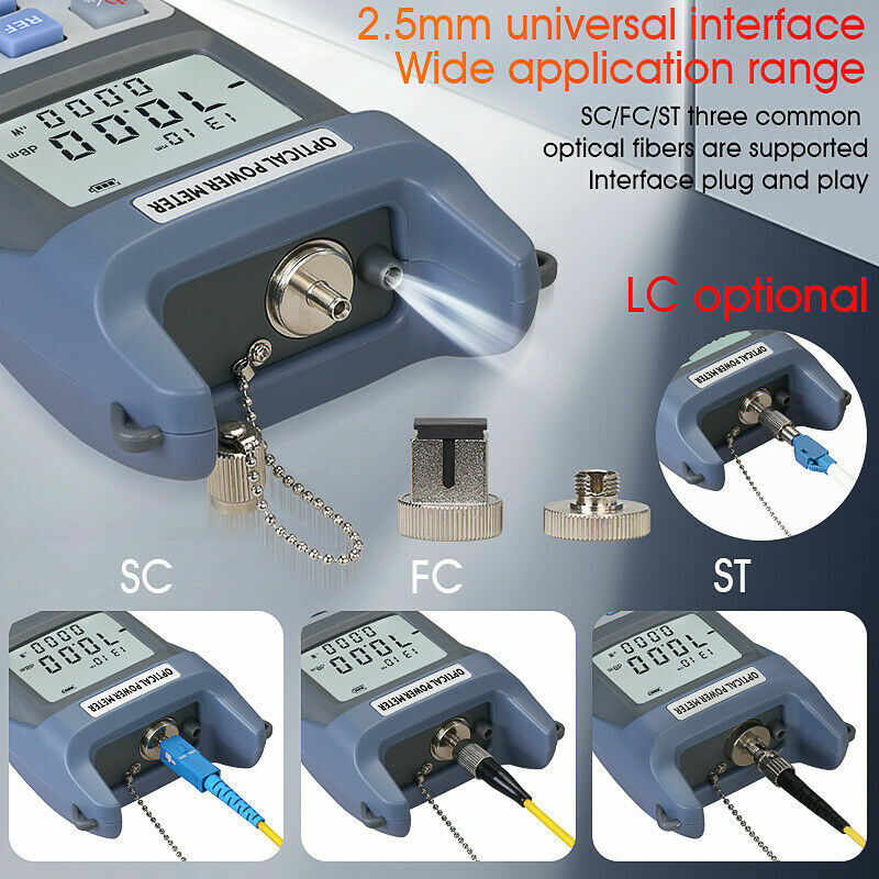 FTTH Fiber Optical Power Meter AUA-G710A Tester -70dBm~+10dBm SC/FC Connector