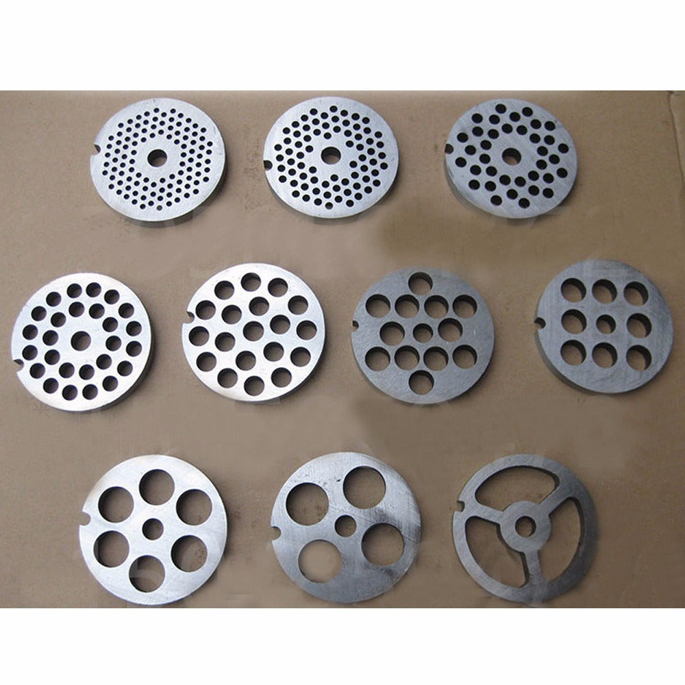 1PC Meat Grinder Hole Iron Plate Chopper Disc Mincer Replacement 3mm-20mm Tool