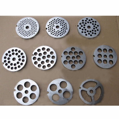 1PC Meat Grinder Hole Iron Plate Chopper Disc Mincer Replacement 3mm-20mm Tool