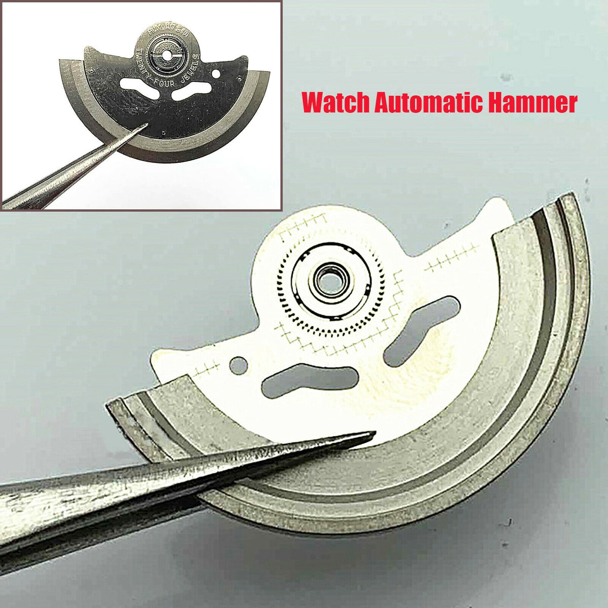 New Watch Automatic Hammer Rotor Pendulum Movement Parts For Seiko NH35