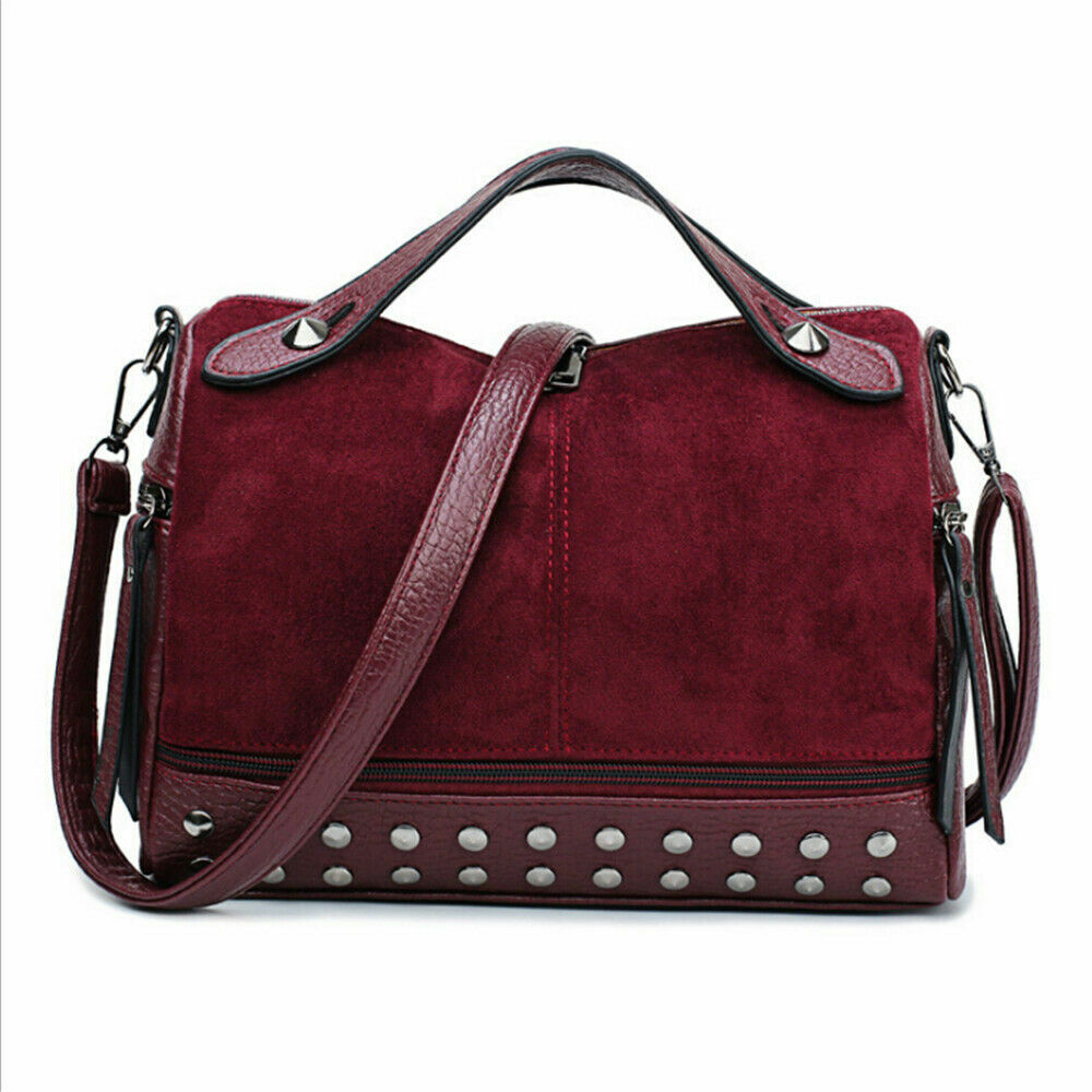 Women Lady Faux Leather Handbag Shoulder Messenger Bag CrossBody Bags