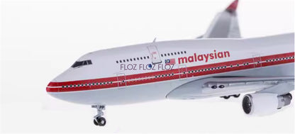 for ACE HOBBY malaysia airlines for Boeing 747-400 9M-MPP 1:400 Aircraft Model