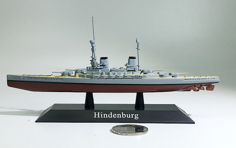 GERMAN Hindenburg 1/1250 diecast model ship deagostini