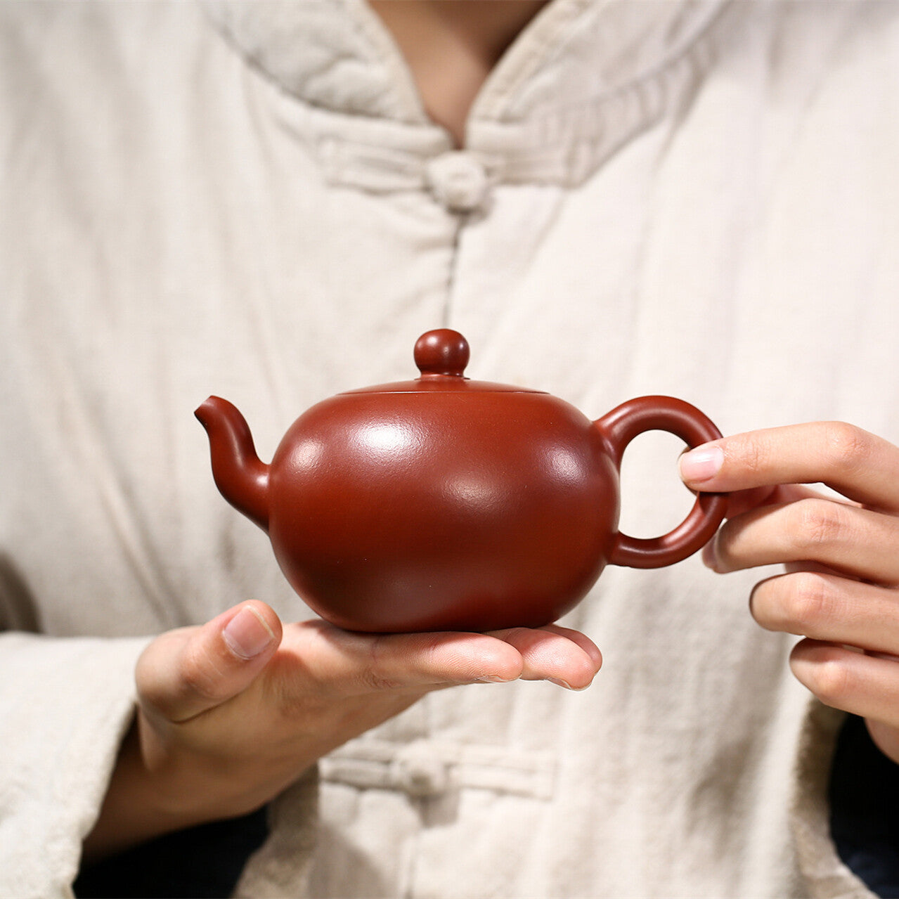 Real Yixing Zisha Dahongpao Clay Marked Traditional Craft Tea Pot 320ml For Puer