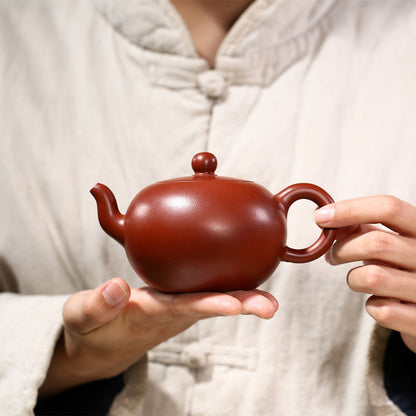 Real Yixing Zisha Dahongpao Clay Marked Traditional Craft Tea Pot 320ml For Puer