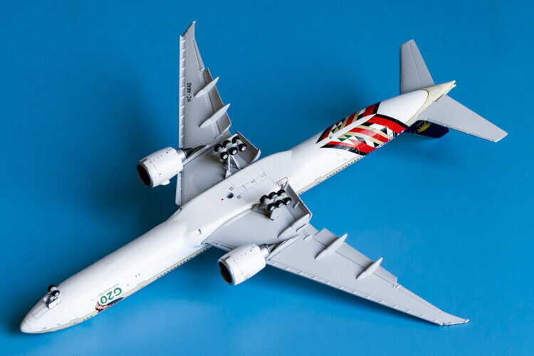 1:400 JC Wings SAUDI BOEING 777-300ER Airplane Flap Down Diecast Aircraft Model