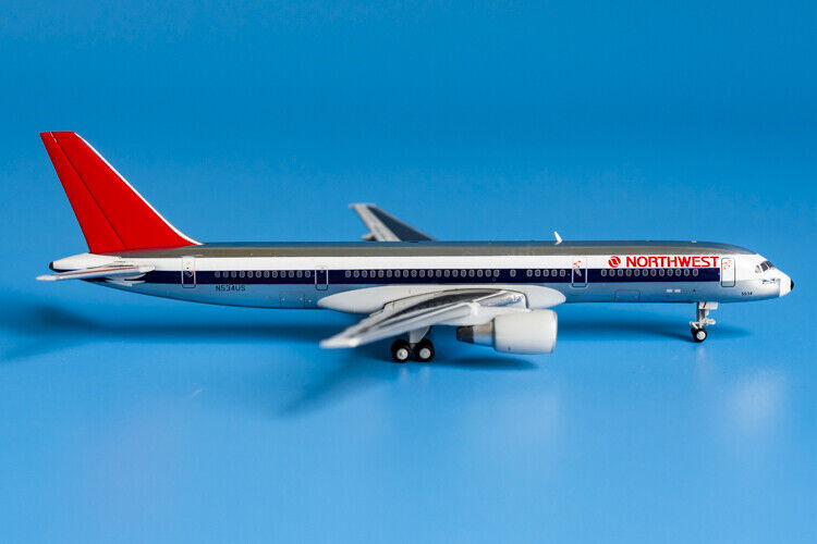 1:400 GeminiJets NORTHWEST BOEING 757-200 Passenger Airplane Diecast Plane Model
