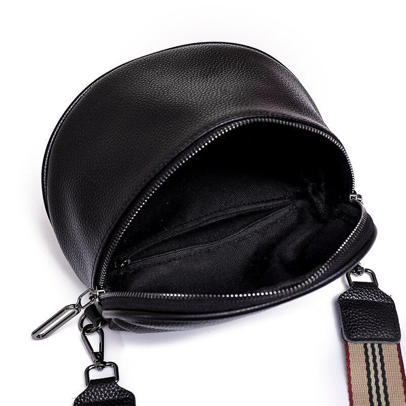 Genuine Leather Tote Bag Cowhide Handbags Fashion Shoulder Messenger Purse Green