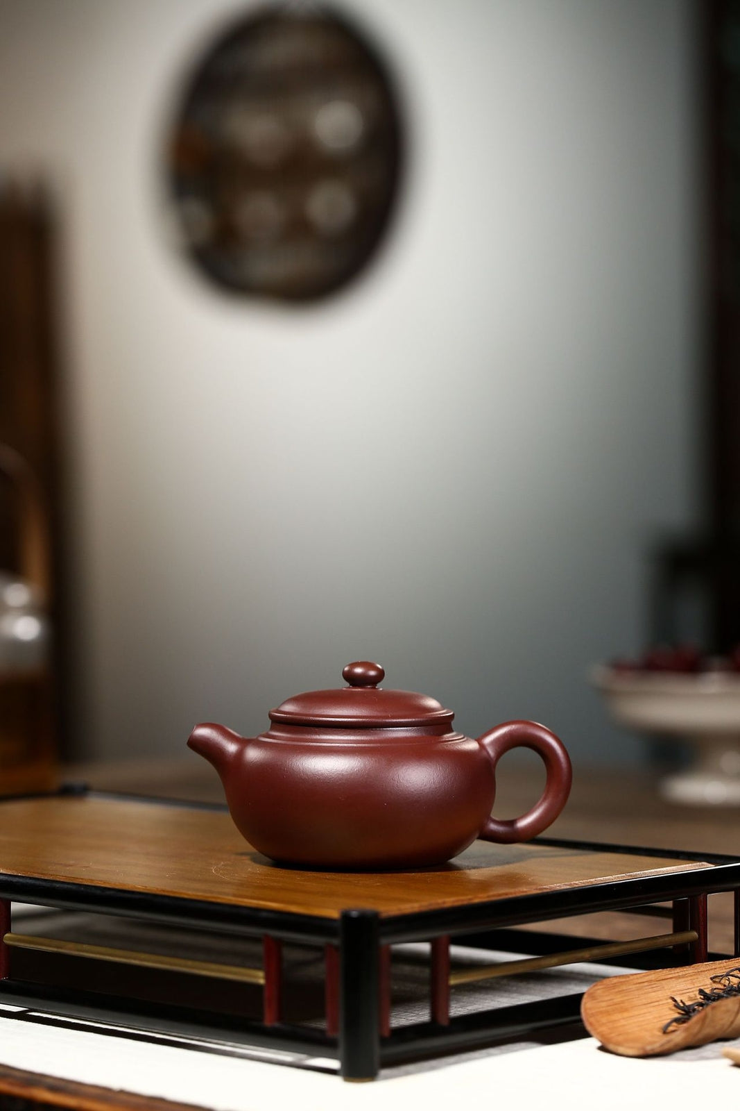 200ml China Handmade Yixing Zisha Pottery Purple Red Clay Mesh Teapot Tea pot