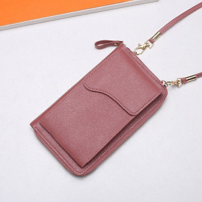 Small Crossbody Shoulder Bag Synthetic Leather Phone Holder Purse Messenger Bags