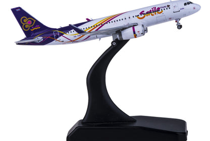 1:400 Phoenix THAI Smile AIRBUS A320 Passenger Airplane Diecast Aircraft Model