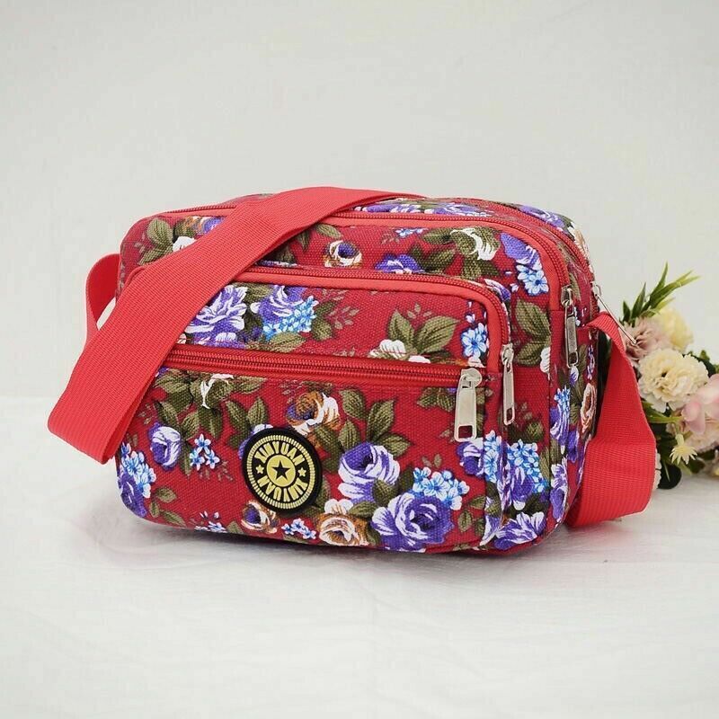Women's Bag Source Elderly Cloth Bag Canvas Shoulder Bag Ladies Crossbody Bag