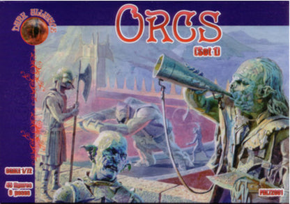 ORCS SET 1 1/72 Soldiers Figures Model Kit DARK ALLIANCE