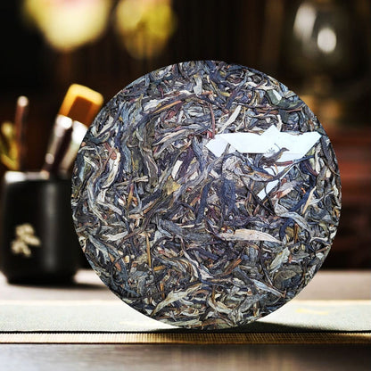 2020 Manzon Raw Tea Pu'er Tea Yunnan Big Leaf Sun Green Maocha 357g Pu'er Tea