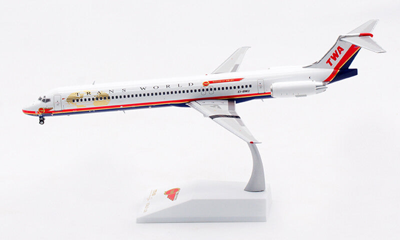 1:200 JC Wings TRANS WORLD MD-83 Passenger Airplane Diecast Aircraft Model