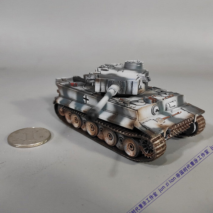 1/72 Tiger Type 1 Tank Model Winter Camo Tank Model