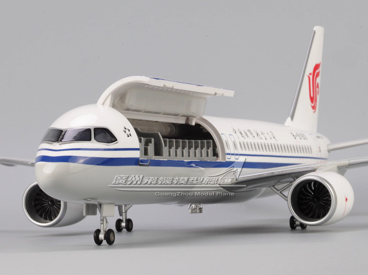 47CM 1:82 AIR CHINA COMAC C919 Plane Airplane Landing gear Resin Aircraft Model
