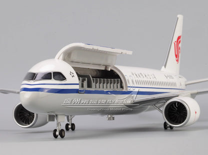 47CM 1:82 AIR CHINA COMAC C919 Plane Airplane Landing gear Resin Aircraft Model