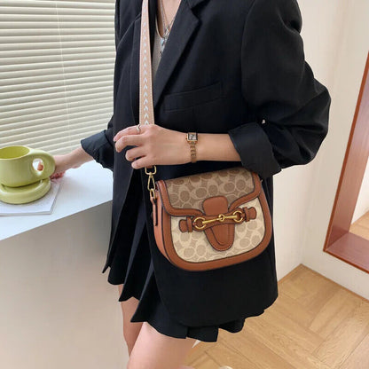 Women Bag Crossbody Bag Women's Bag Saddle Bag Wide Shoulder Shoulder Bag Totes