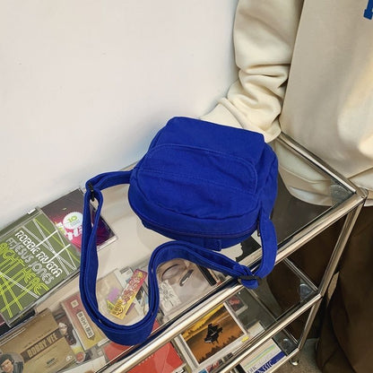 Canvas Messenger Bag Women Nylon Crossbody Bag Mini Handbags Summer Shoulder Bag