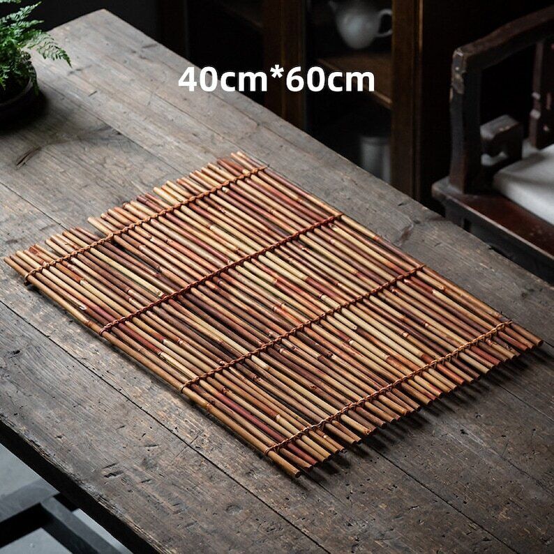 Handmade Bamboo Tera Mat|Tea Coasters|Tea Cushion|Tea Table|Tea Accessories