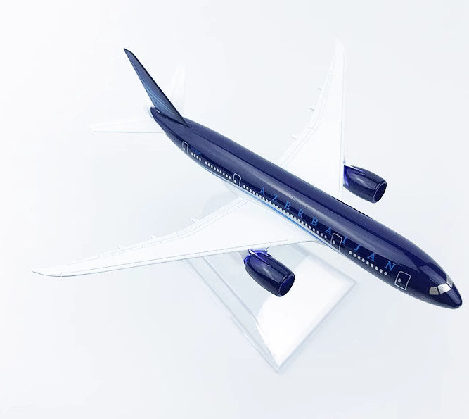 15cm AZERBAIJAN DREAM LINER BOEING 787 Passenger Airplane Diecast Aircraft Model