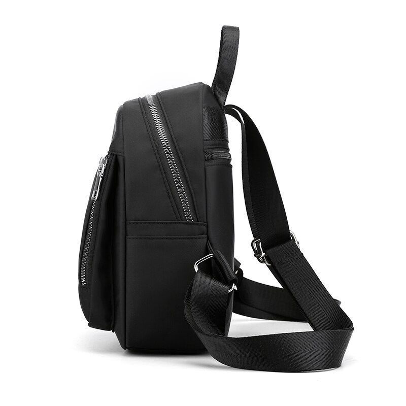 Oxford Backpack Travel Waterproof Nylon School Bag Zipper Tote Shoulder Bags 1PC